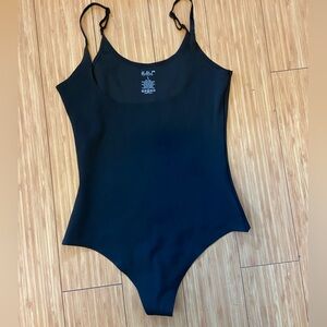 Elegant Black Shapewear Bodysuit